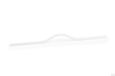 Tirador para mueble longitudinal Brave 320 Aluminio Blanco