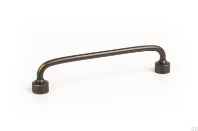 Tirador para mueble alargado Floid 128 Bronce antiguo