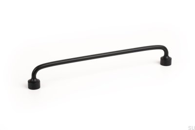 Tirador para mueble alargado Floid 192 Metal negro
