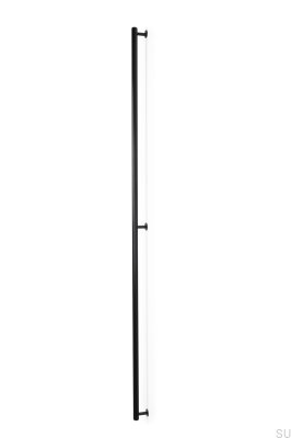 Tirador para mueble rectangular Rille 992 Negro Cepillado