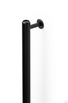 Tirador para mueble rectangular Rille 992 Negro Cepillado