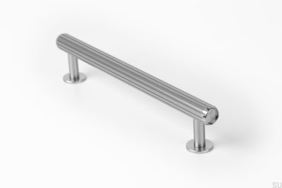 Tirador para mueble Rille 160 Aluminio Plata