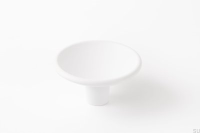 Pomo para mueble Disc 50 Blanco Mate