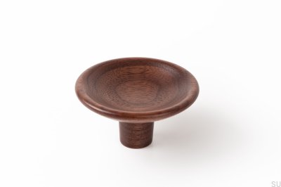 Pomo para Mueble Disc 50 Madera Nogal