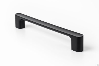 Tirador para mueble oblongo Luv 192 Negro Mate