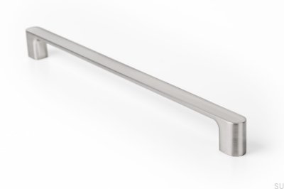 Tirador para mueble alargado Luv 320 Níquel Cepillado