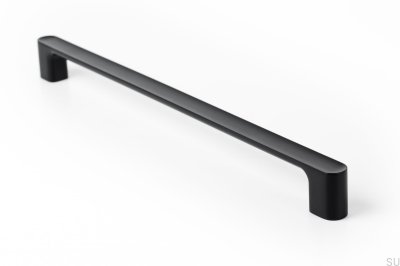 Tirador para mueble oblongo Luv 320 Negro Mate