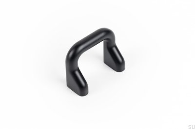 Tirador para mueble alargado Soft 32 Negro Mate