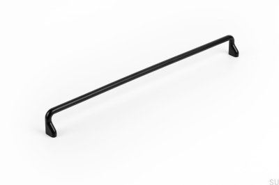 Tirador para mueble longitudinal Soft 320 Negro Mate