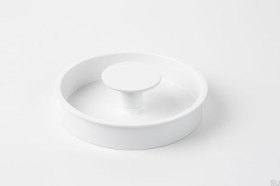 Tirador para mueble empotrado Dipo Blanco Mate