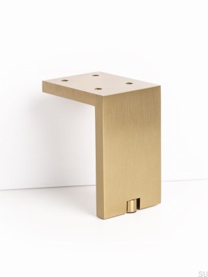 Pata de mueble Fonda 100 Brushed Gold