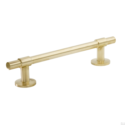 Tirador para mueble alargado Uniform 128 Latón Cepillado Sin Pintar