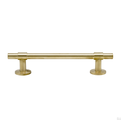Tirador para mueble alargado Uniform 128 Latón Cepillado Sin Pintar