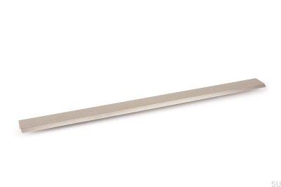 Tirador para mueble Curve 416 Aluminio Plata canto cepillado
