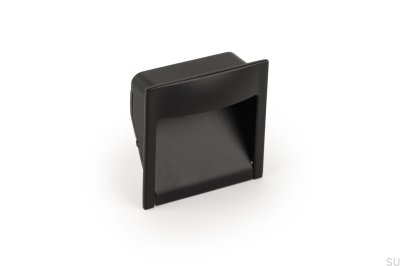Tirador para mueble empotrado Wave 32 Metal Negro Mate