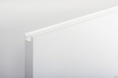 Tirador para mueble Edge Jey2 1197 Aluminio Blanco Mate