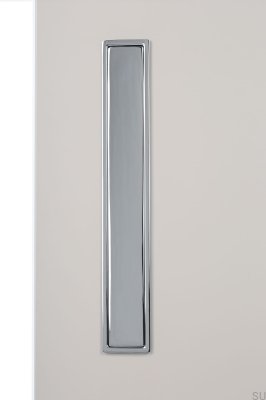 Tirador para mueble empotrable Clos 128 Cromo brillo