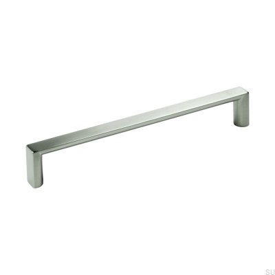 Tirador para mueble alargado 735160 Lacado Plata
