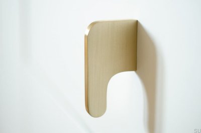 Tirador para mueble Soft Cut 55 Latón Cepillado Sin pintar