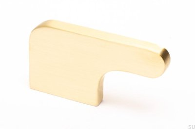 Tirador para mueble Soft Cut 55 Latón Cepillado Sin pintar