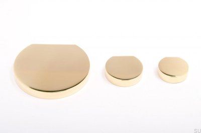 Pomo para mueble Globe 20 Latón pulido Sin pintar