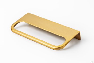 Tirador para mueble Edge Rim Oro Cepillado Cava