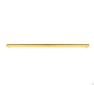 Tirador para mueble oblongo Luv 320 Oro Cepillado Cava