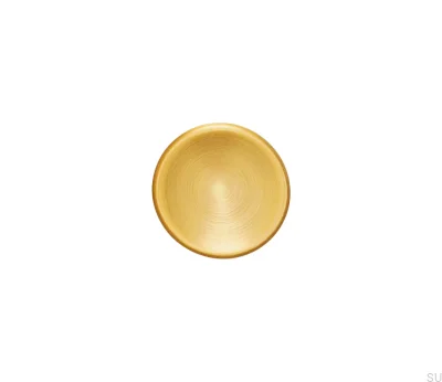 Pomo para mueble Disco 50 Oro Cepillado Cava