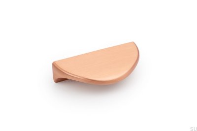 Tirador para mueble alargado Nick 32 Cobre Cepillado