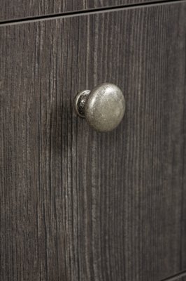 Pomo para mueble Duke de plata antigua