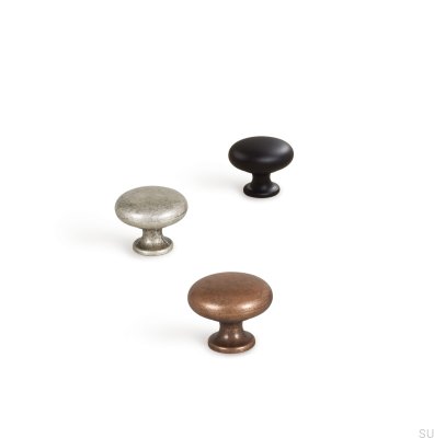 Pomo para mueble Duke antiguo de cobre