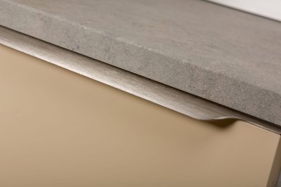 Tirador para mueble Vector edge 0434 1197 Aluminio Plata Cepillado