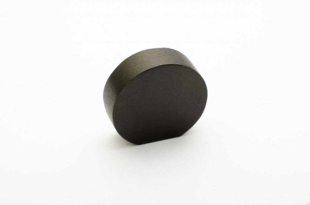 Gałka meblowa Globe 20 czarne aluminium