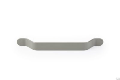 Tirador para mueble alargado Belt 160 Metal Gris Verde