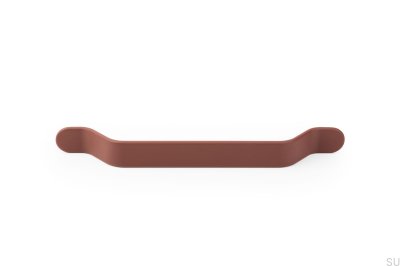 Tirador para mueble alargado Belt 160 Metal Rojo