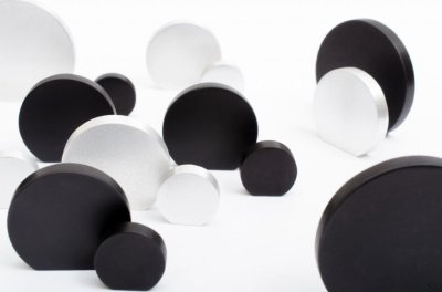 Pomo para mueble Globe 20 Aluminio negro