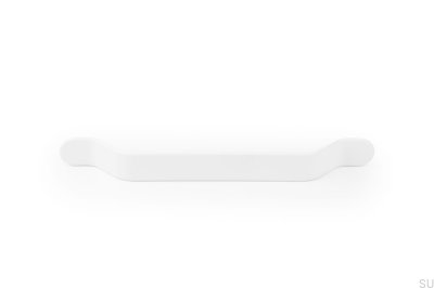 Tirador para mueble alargado Belt 160 Metal Blanco Mate