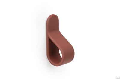 Pomo para mueble Belt Metal Rojo