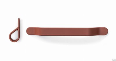 Pomo para mueble Belt Metal Rojo