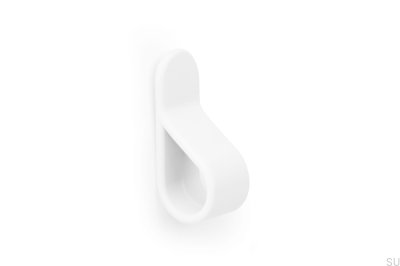 Pomo para mueble Belt Metal Blanco Mate