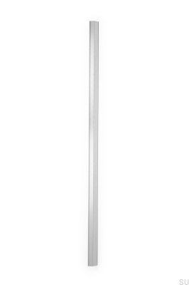 Tirador para mueble Wing 1120 Aluminio Plata canto cepillado