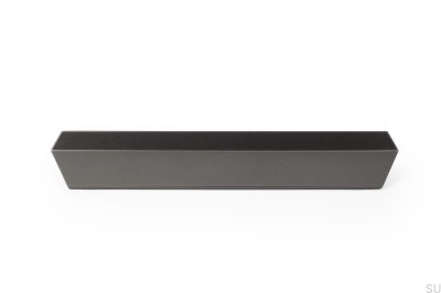 Tirador para mueble alargado Plie 160 Gris Metálico