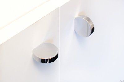 Pomo para mueble Globe 35 Aluminio negro