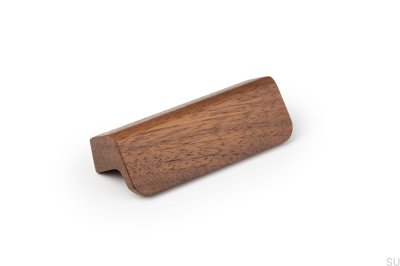 Tirador para mueble alargado Flapp 32 Madera Nogal