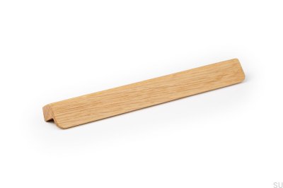 Tirador para mueble alargado Flapp 160 Madera Roble