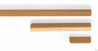 Tirador para mueble alargado Flapp 1056 Madera Roble