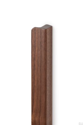 Tirador para mueble alargado Flapp 1056 Madera Nogal