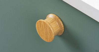 Pomo para mueble OH! Roble de madera