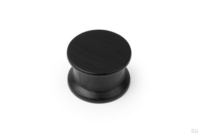 Pomo para mueble ¡OH! Fresno negro de madera