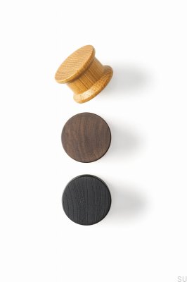 Pomo para mueble ¡OH! Fresno negro de madera